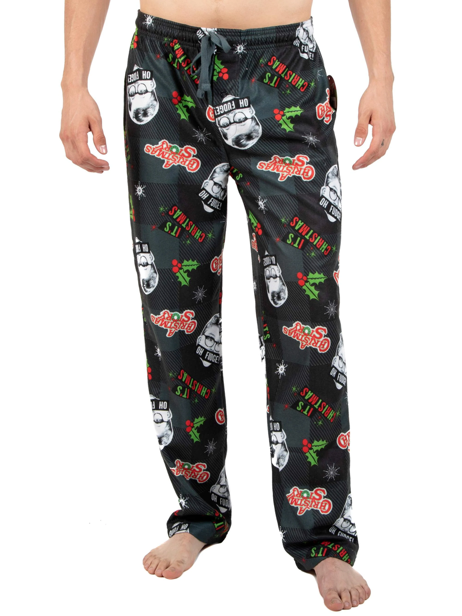 Christmas Tree Christmas Mens Pajama Bottoms A Christmas Story Oh