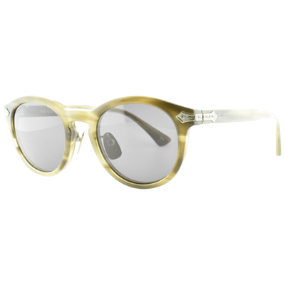 NEW!! GUCCI GG0071S 001 Brown Oval Full Rim Mens Sunglasses | eBay 