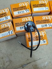 1/4HP and 1/5HP Refrigerator Thermal Overload Protector set of 9