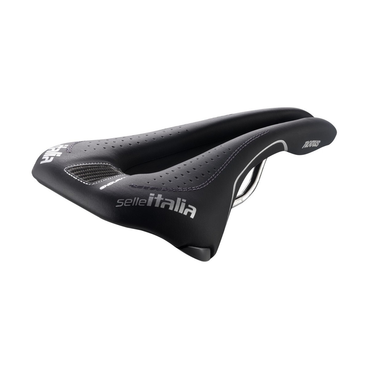 Selle Italia saddle NOVUS ENDURANCE TI316 SUPERFLOW S3 138 x 282 mm TI316  rails