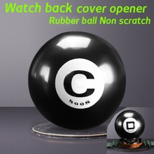 Black Silicone Case Opener Watch Cover Open Remove Rubber Ball Watch Repair Tool