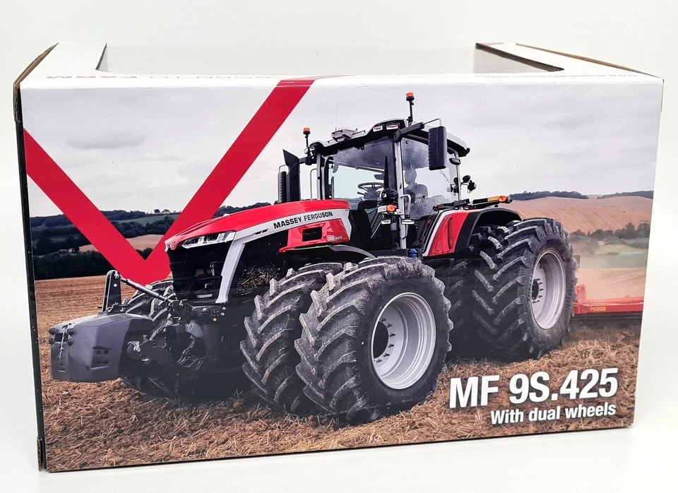 UH 1/32 Massey Ferguson 9S.425 Duel Wheels Diecast Scale model Tractor - Image 3 of 4