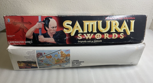 SAMURAI SWORDS gioco da tavolo (1995 Milton Bradley) -- Shogun -- *DAMAGE BOX**COSÌ COM'È* - Foto 4 di 24