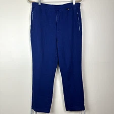 Livity Outernational Eco Hemp Cotton Navy Blue Straight  Leg Sweatpants Men's L