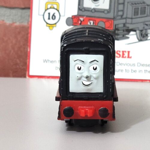 1990 ERTL Thomas & Friends Railway Diecast DIESEL The Tank Engine Black #16 - Picture 1 of 8