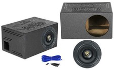 Rockville W10K9D2 10" 3200 Watt Car Audio Subwoofer  Vented Sub Box Enclosure