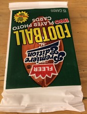1990 Fleer Football Wax Pack Darrell Green Redskins Derek Hill Rookie Steelers