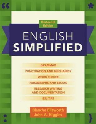 English Simplified, Paperback by Ellsworth, Blanche; Higgins, John A., Used G...
