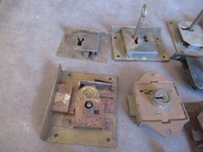 Antique Vintage Hardware lot - Cabinet Door Locks Misc Parts cl