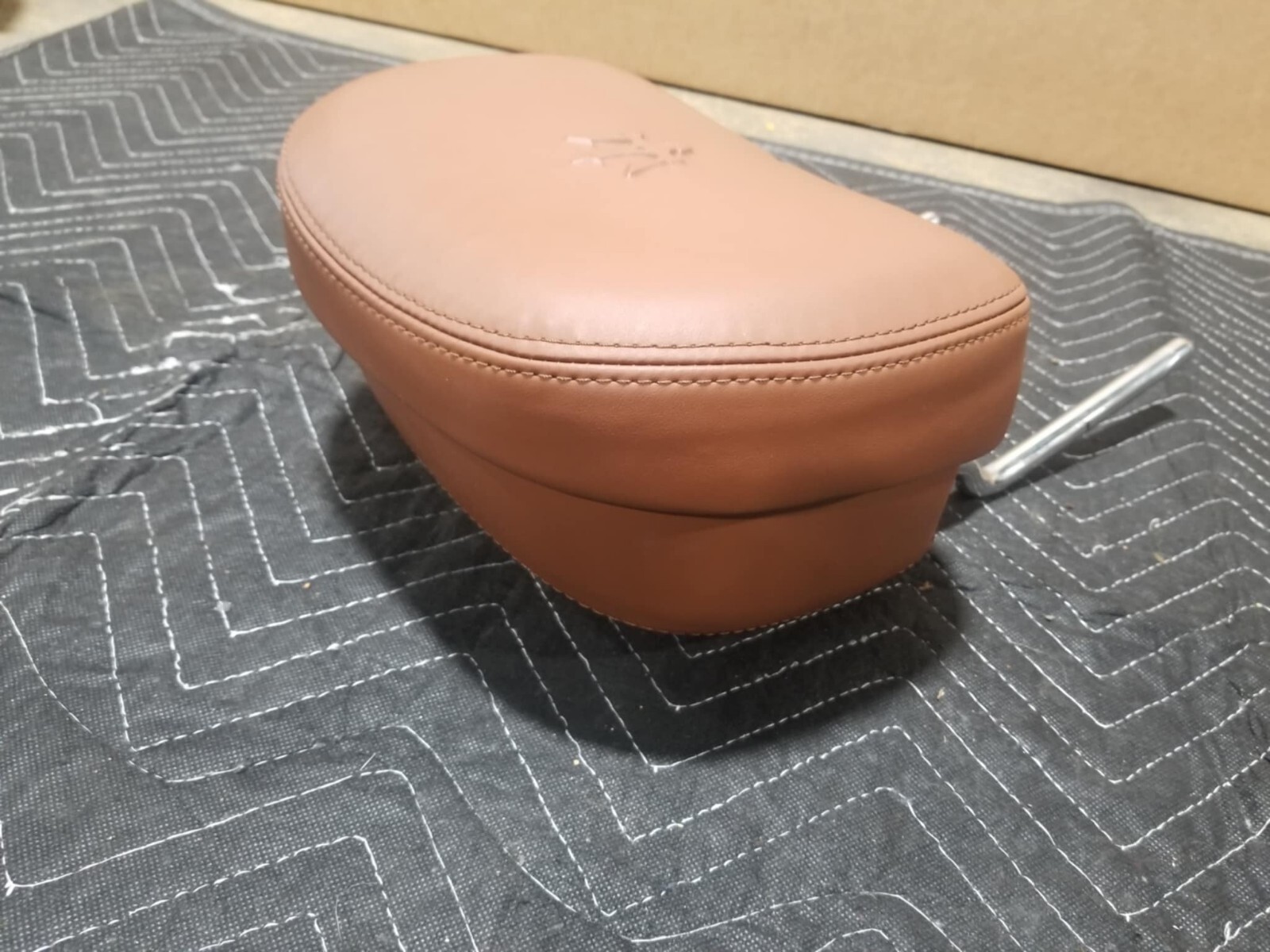 14-18 Maserati Quattroporte Front Left Driver Side Seat Headrest Head Rest Brown
