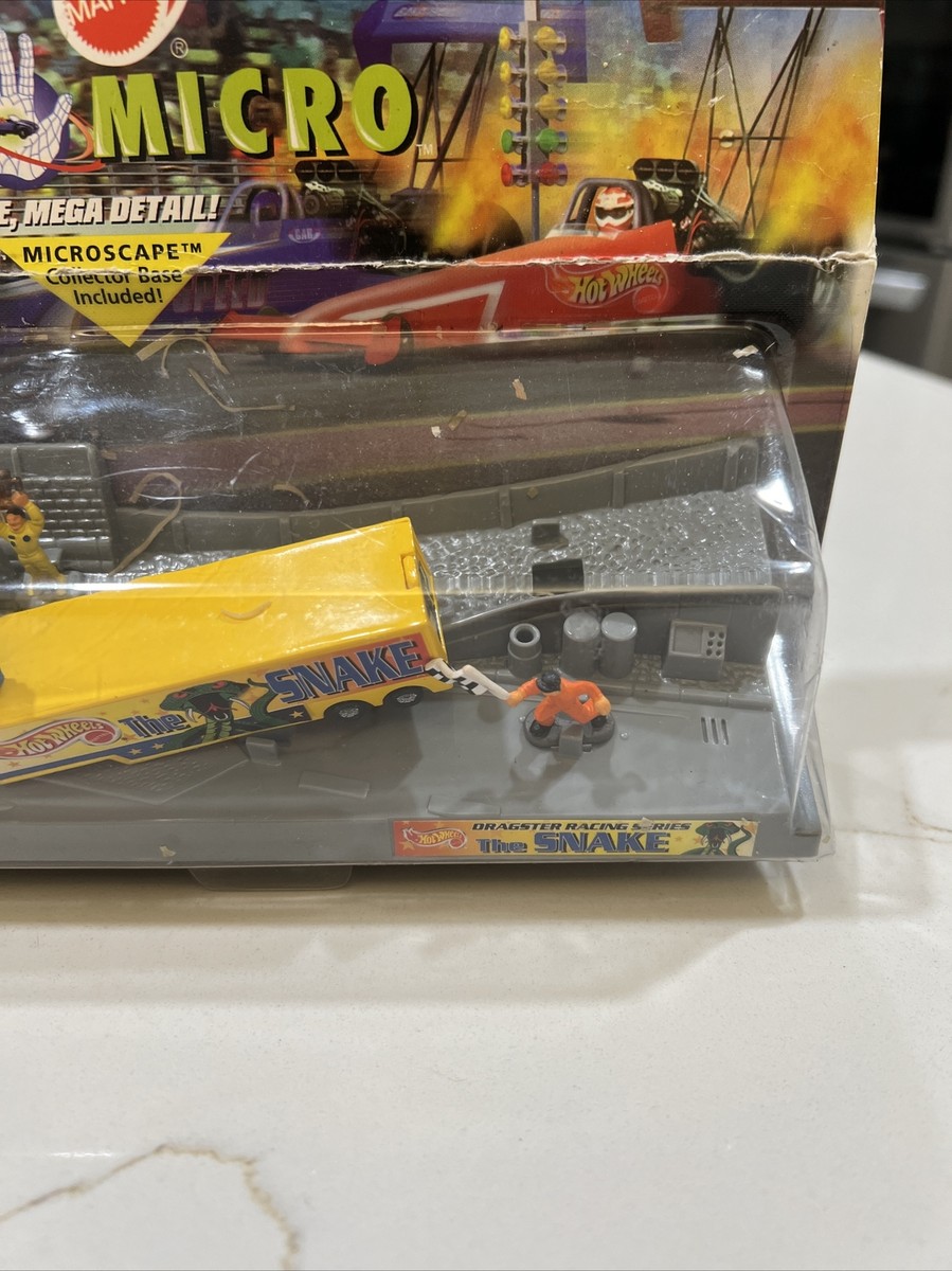 ホットウィール PLANET MICRO THE SNAKE Hot Wheels Planet Micro Dragster Racing Series The SNAKE Set