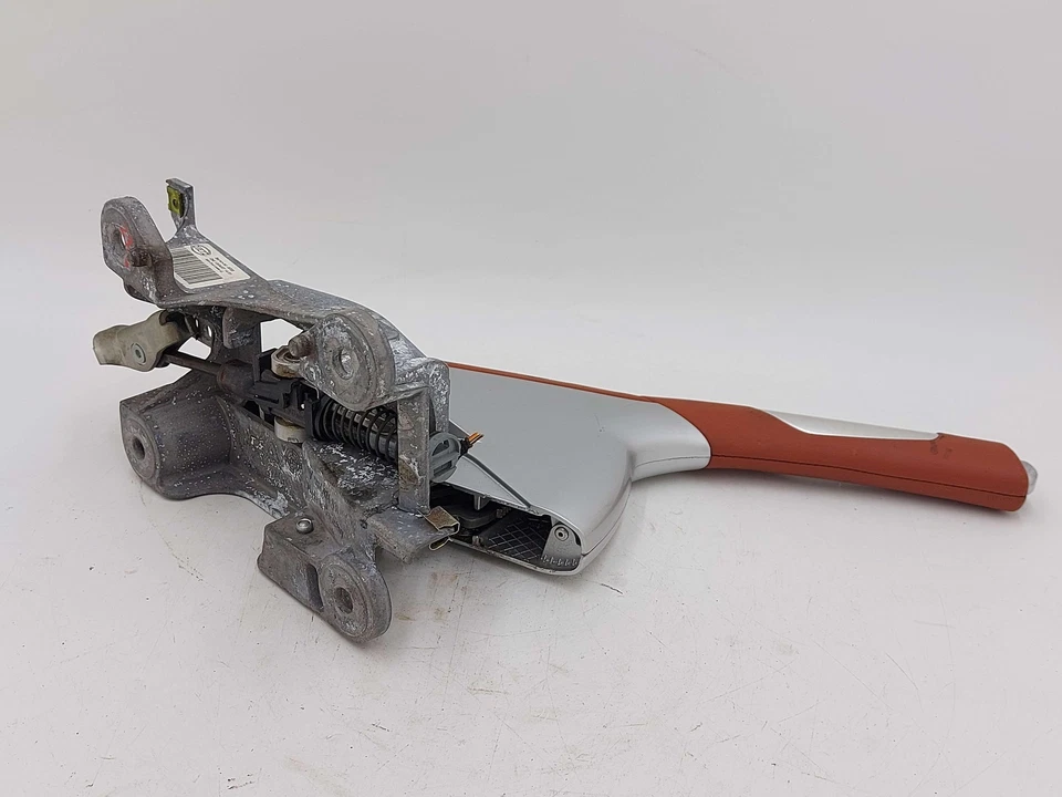 2007 Porsche 911 997 Turbo E Brake Park Lever Handle Red 997424991 *Damaged - Image 3 of 4