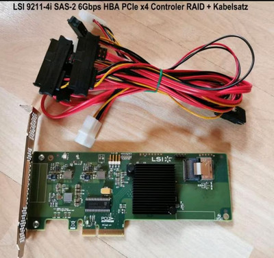 SAS controller RAID pcie LSI-9221-4i H3-25211-01G