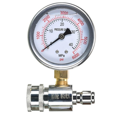 #ad Pressure Washer Gauge with 3 8 Inch Quick Connect Socket and Plug 6000 PSI $29.29