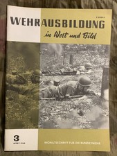 Wehrausbildung in Wort und Bild Bundeswehr 1966 Waffenausbildung Formalausbildun
