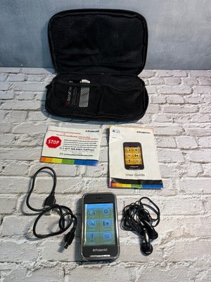 Polaroid 4 GB Music & Video Player 2.8  Touch Display PMP280CB-4 Bundle READ