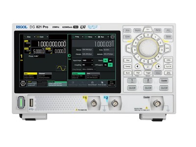 Rigol DG821 Pro - Function/Arbitrary Waveform Generator (1 Channel / 25 MHz)