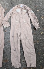 US Military Coveralls Flyers CWU-27/P Tan Pilot Flight Suit Size 42R