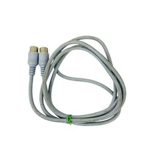 5-Pin DIN to 5-Pin DIN Male to Male Extension Control Audio MIDI Cable Gray