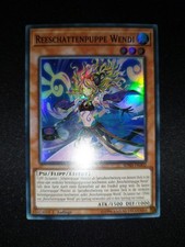 Yu-Gi-Oh! Reeschattenpuppe Wendi SDSH-DE002 Super Rare 1. Auflage DE NM Shaddoll