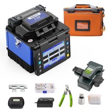 Orientek T49 Fiber Optic Fusion Splicer with 8s Fast Splicing,FTTx Splicer Kit