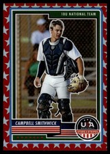 2023 Panini Stars & Stripes CAMPBELL SMITHWICK RED PARALLEL 46/149 #15