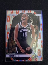 2024 Panini Prizm WNBA #81 WNBA Logo Prizm Tiffany Hayes Las Vegas Aces