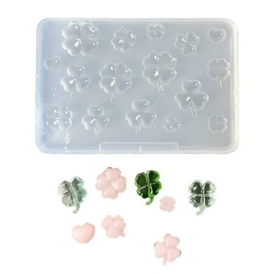 Grade Silicone Clovers Mold For Chocolate Candy Baking Jewelry Accessories