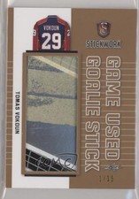 2018 Leaf ITG Stickwork Game Used Goalie Stick Bronze 1/15 Tomas Vokoun 0f4