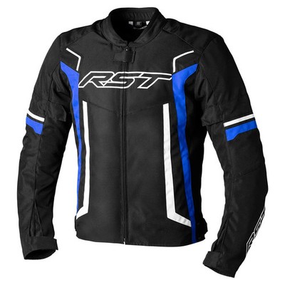 RST Motorradsport | Rennrad Textiljacke - Pilot Evo (schwarz/blau/weiß)