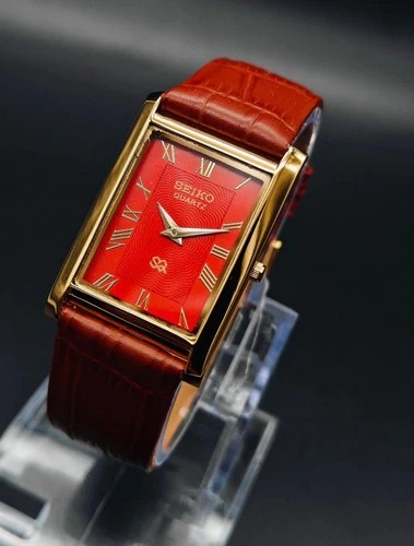 Rare Vintage Seiko Slim Quartz Men's Wrist Watch