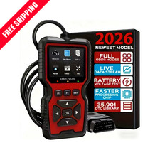 Professional Obd2 V519 Scanner - 2026 Upgraded Obdii Can Code Reader Us