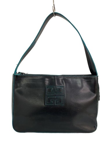 GIVENCHY Shoulder Bag Maroquinerie Leather Blk Used