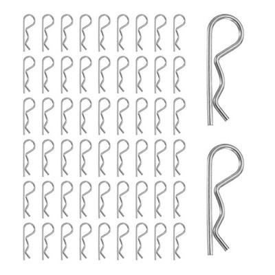 Für R Clips 50 Stück M1,2x25mm Edelstahl Splinte silber