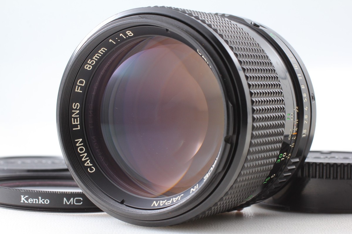 A1973 キャノン CANON LENS FD 85mm 1:1.8 A1973 キャノン CANON LENS FD 85mm 1:1.8 MINT] Canon New FD NFD