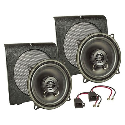 Lautsprecher Einbau Set passt für VW Golf 2 II Jetta 2 II front Türtasche 130mm