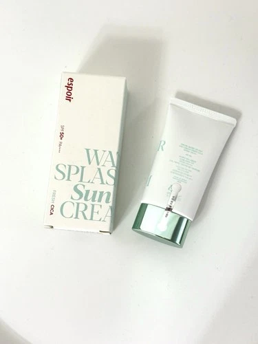 NWB Espoir Water Splash Sun Cream Fresh Cica ~ SPF 50+ PA++++ 60 ml