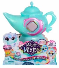 Magic Mixies 14835 Magic Genie Lamp with Interactive 8 inch Rainbow Magic Plush,