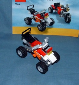CREATOR, DUNE HOPPER SET 5763 - LEGO - 2011 - USED W/ MANUAL