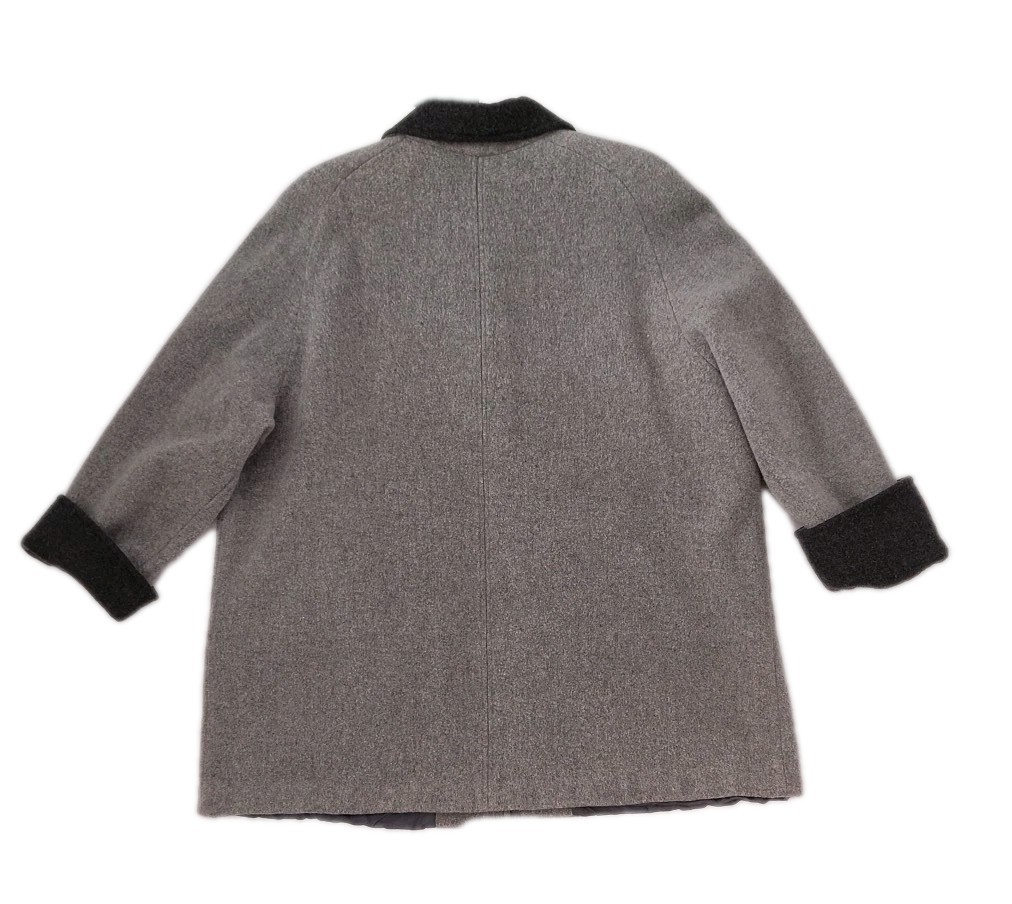 Towne by London Fog Vintage Y2K Women's Wool Gray Coat 3XL Timeless