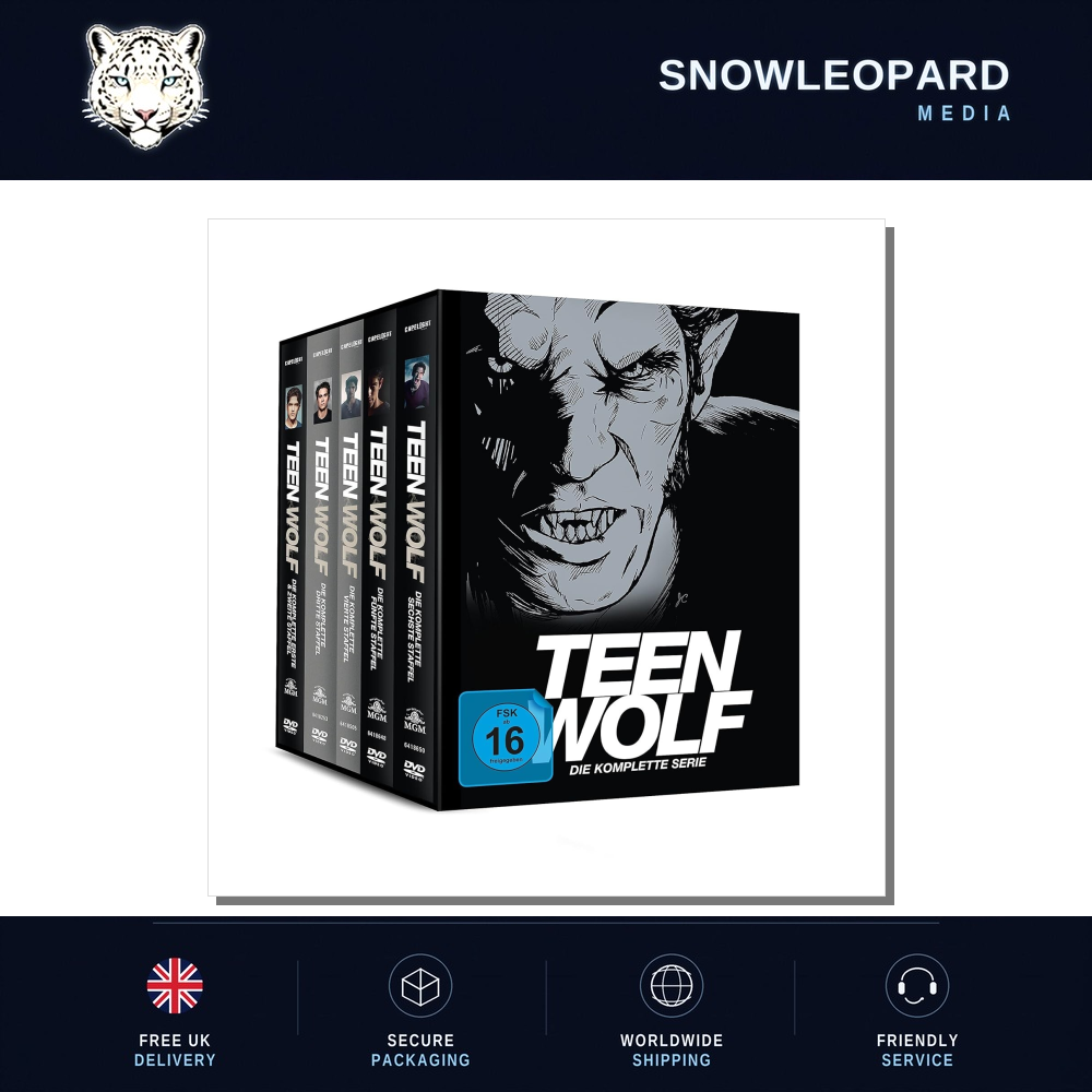TEEN WOLF COMPLETE SERIES 1-6 DVD Season 1 2 3 4 5 6 Original UK