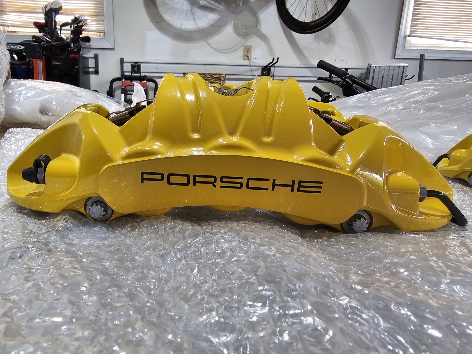 Porsche 911 GT3 RS 2020-2026 Rear Brake caliper Yellow