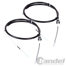 2x HANDBREMSSEILE HINTEN für LINKS RECHTS für SEAT CORDOBA IBIZA II VW POLO