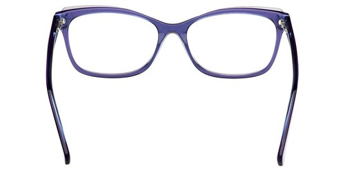 Kenneth Cole Reaction KC0897 092 Blue Plastic Eyeglasses Frame 55-16-145 - Picture 3 of 3