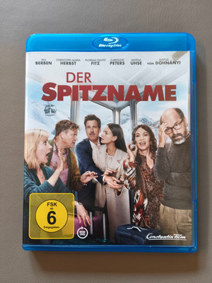 Blu-Ray Der Spitzname (Berben / Herbst / Fitz / Uhse) 1x abgespielt / Wie NEU