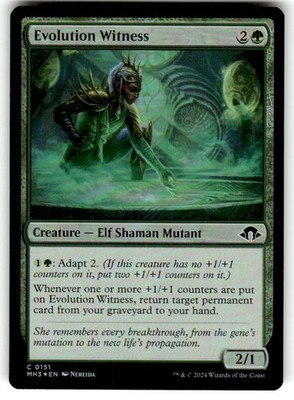 Evolution Witness Modern Horizons 3 Foil MTG NM