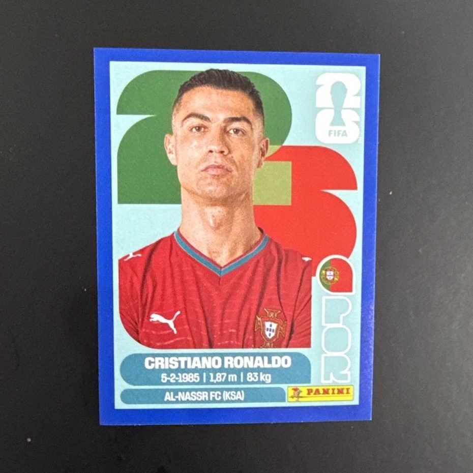 Panini Cristiano Ronaldo Rookie FIFA Soccer Card Al-Nassr FC #C13