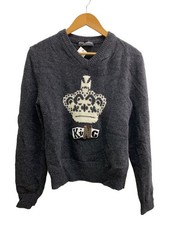 DOLCE&GABBANA Knit Sweater (Thick) Wool Black GR216Z