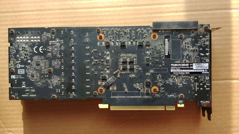 EVGA NVIDIA GEFORCE RTX 2080 SUPER 8GB GDDR6 Graphics Card 08G-P4-2083-KR - Image 2 of 4