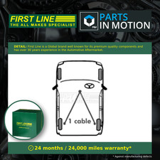 Handbrake Cable fits FORD CORTINA Mk5 2.3 Rear 79 to 82 YYR Hand Brake Parking